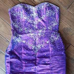 Mori Lee Ring Sided Prom Dress